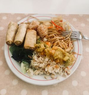 Vegan heaven at Loving Hut in Malaga