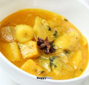 K'NYAY banana curry at The Terrace on 95 - K'NYAY in Phnom Penh