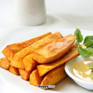 K'NYAY sweet potato fries at The Terrace on 95 - K'NYAY in Phnom Penh