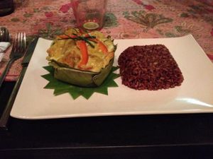 veg amok at The Terrace on 95 - K'NYAY in Phnom Penh