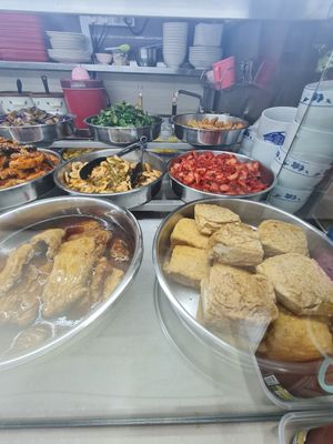 ~ 8/7/23 at San De Vegetarian 三德 - Blk 747 Yishun in North Singapore