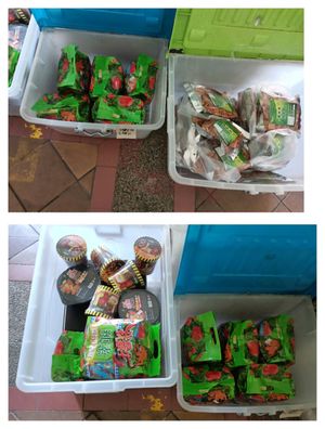 Dried items at Hong An Vegetarian Food Trading in North Singapore