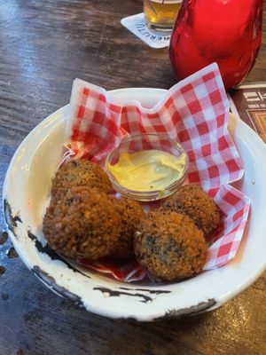 Vegan bitterballen  at Skek in Amsterdam