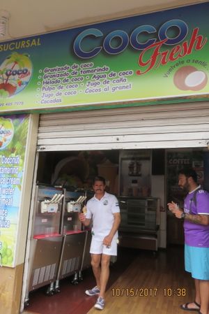 front at Coco Fresh in Puerto Ayora