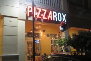 front at Pizza Rox in Boynton Beach