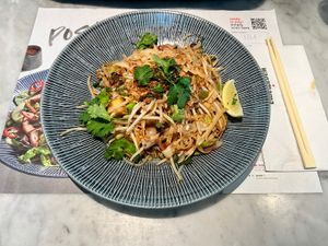 Pad Thai - Yasai Tofu  at LHR - Wagamama - T5 in West London