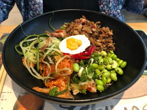 84 no duck donburi at LHR - Wagamama - T5 in West London