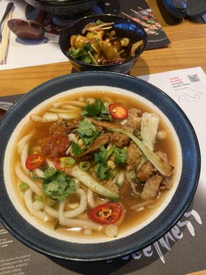 Udon ramen   at LHR - Wagamama - T5 in West London