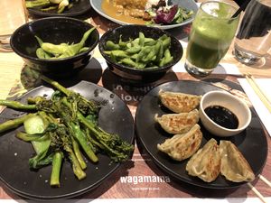 3 delicious sides  at LHR - Wagamama - T5 in West London