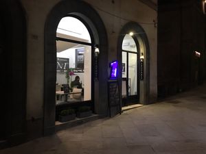 Outside  at Numerounico in Siena