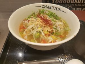 vege ramen at Chabuton in Yokohama