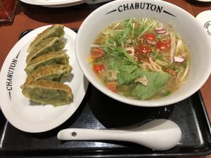 Very flavorful and fresh tasting! at Chabuton in Yokohama