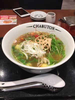 Vegan Ramen at Chabuton in Yokohama