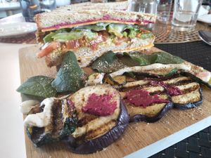 Sandwich  at Back2Nature Vegan Cafe in Brighton