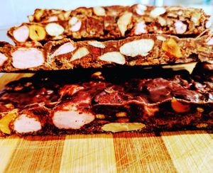 New vegan rocky road sugar free at Back2Nature Vegan Cafe in Brighton