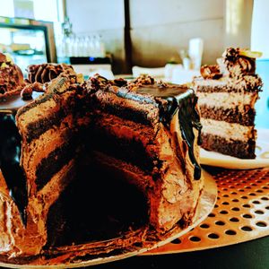 Jaffa cake at Back2Nature Vegan Cafe in Brighton