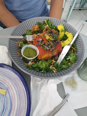 Impossible lasagne at Fit Foods in Philipsburg