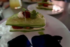 Raw lasagne  at Alibi in Sydney