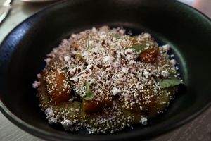 Smoked choclo  at Alibi in Sydney