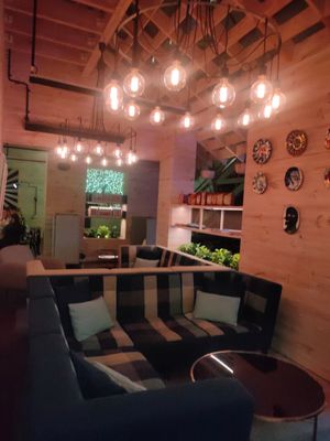 Seating at Alibi in Sydney