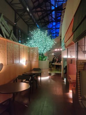 Side area at Alibi in Sydney