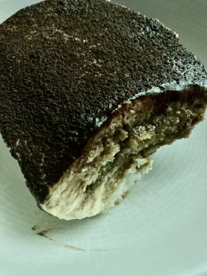 A bit disappointed by the tiramisu, but still good  at Alibi in Sydney