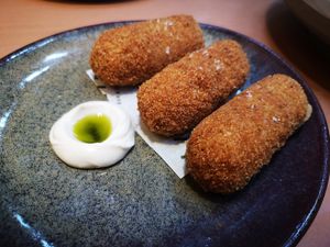 Padron and Parmesan Croquettes at Alibi in Sydney