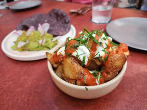 Patatas bravas at Alibi in Sydney