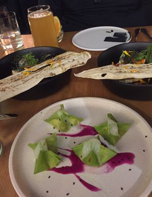 To die for dumplings  at Alibi in Sydney