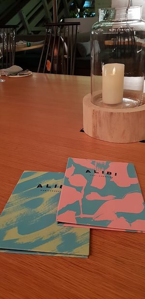 Table view at Alibi in Sydney