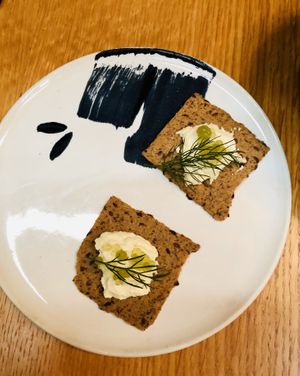 Walnut crackers  at Alibi in Sydney
