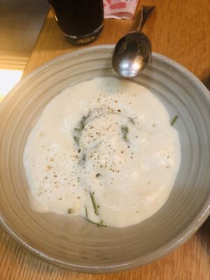 Whipped potato at Alibi in Sydney