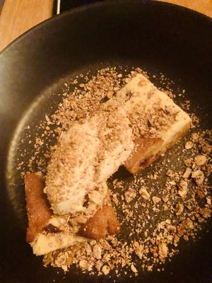 Peach cobbler  at Alibi in Sydney