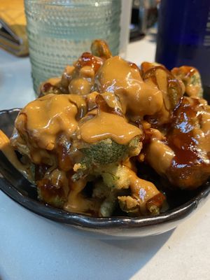 Bang bang broccoli  at PLANTA in Miami Beach