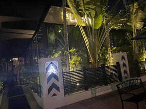 Happening entrance to Planta  at PLANTA in Miami Beach