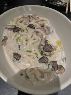 Udon noodles   at PLANTA in Miami Beach