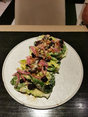 Baby gem Caesar at PLANTA in Miami Beach