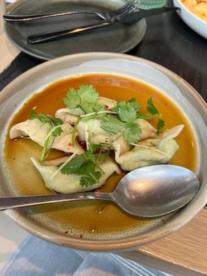 Dumplings at PLANTA in Miami Beach