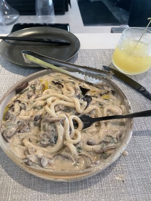 Udon noodles   at PLANTA in Miami Beach