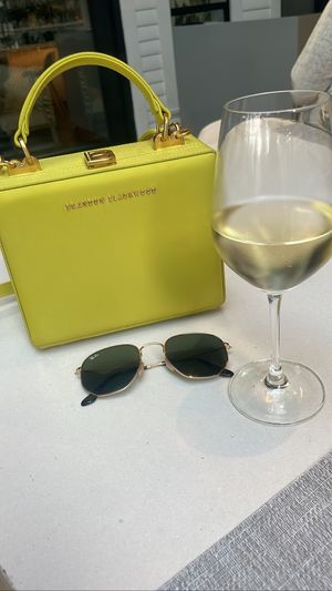 The wine was hittin   at PLANTA in Miami Beach