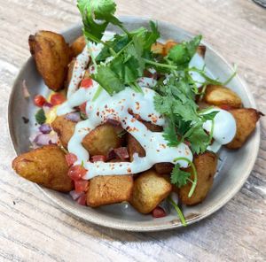 Patatas bravas  at PLANTA in Miami Beach