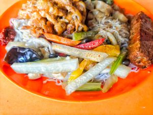 Mixed veggies at Su Zhi Yuan 素之缘 in Central Singapore