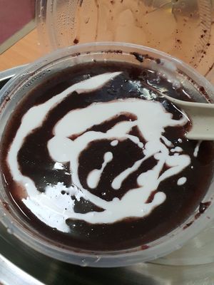 Yummy orh bee beh at Xiang Pin Vegetarian 香品 in Northeast Singapore