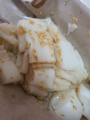 Chee cheong fun ~ Circuit Breaker Period at Xiang Pin Vegetarian 香品 in Northeast Singapore