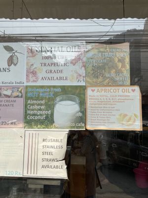   at Ayurvedico Cafe in Pokhara