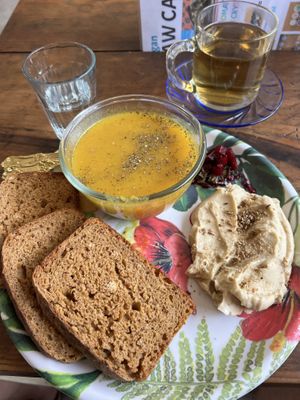   at Ayurvedico Cafe in Pokhara