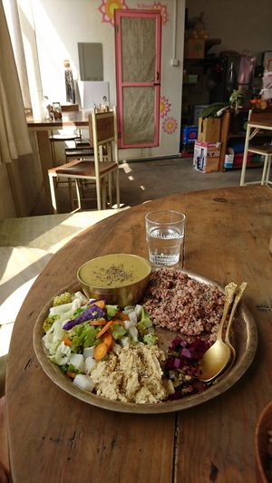 Buddha meal at Ayurvedico Cafe in Pokhara