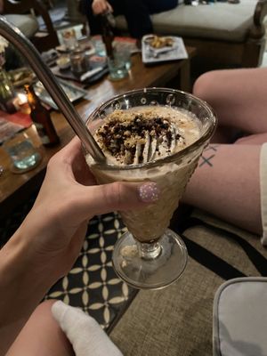 Peanut butter cookies milkshake   at Zest Ubud in Ubud