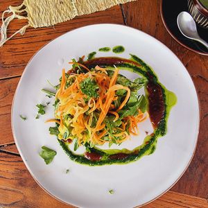 Breakfast stack at Zest Ubud in Ubud