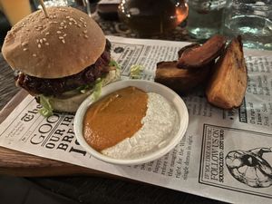 Burger   at Zest Ubud in Ubud